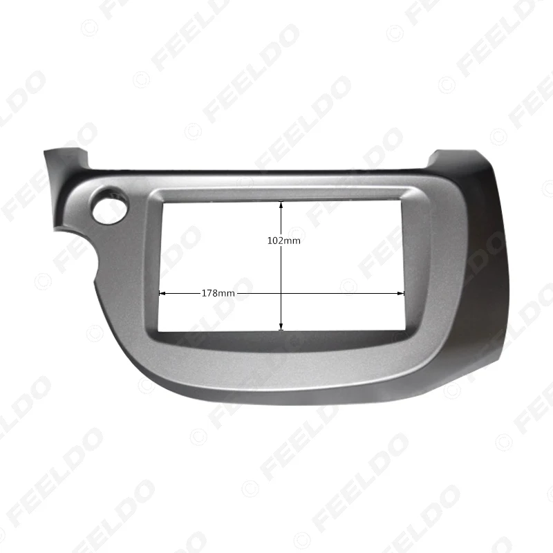 FEELDO автомобильный DVD/CD Радио стерео панель Fascia Рамка адаптер комплект для Honda FIT Jazz