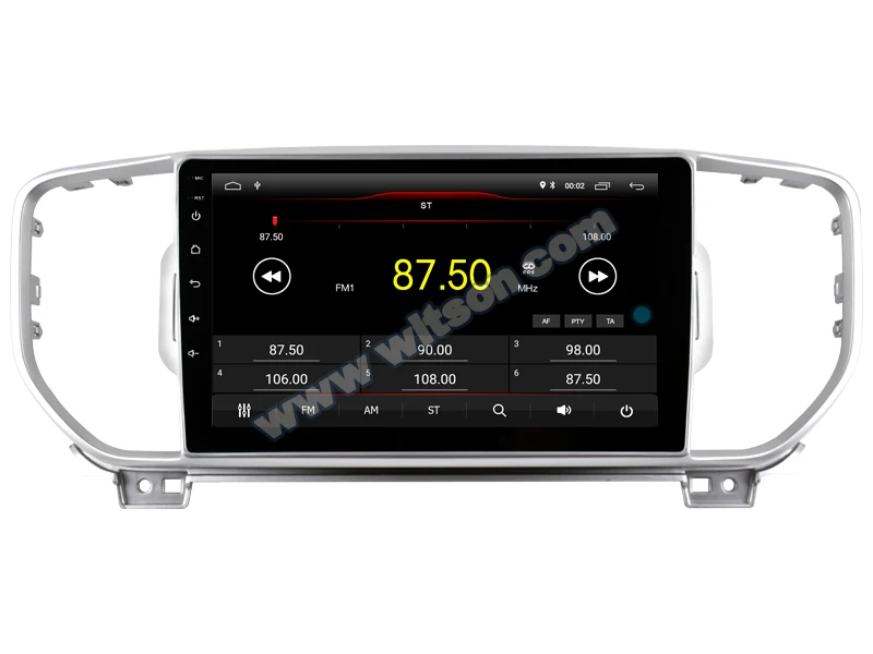 Автомагнитола WITSON на Android 11 с большим экраном 10 2 дюйма для KIA SPORTAGE 2016