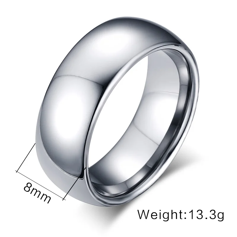 Кольцо из натурального вольфрама мужское кольцо на свадьбу не Ccratch|wedding band|men wedding