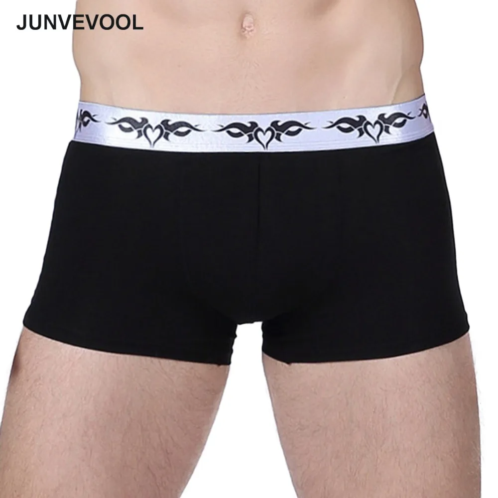 

Underwear Men Boxers Underpants Sexy Cotton Solid Man's Pants Male Plus Size Boxer Shorts Man Underpants L/XL/XXL/XXXL
