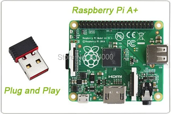 Realtek rtl8188cus 150 Мбит/с Wi Fi адаптер Mini USB беспроводной сетевой карты для Raspberry Pi Модель