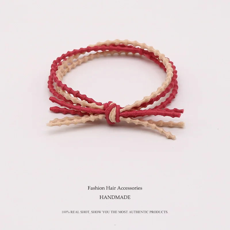 

Sempli Nylon Double Rubbers Hand-Made Elastic Hair Bands For Women's Multicolor girls Acessorios para cabelo Hair Accessories