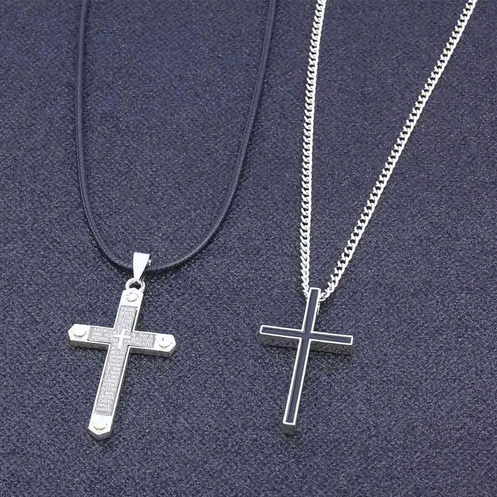 Мужская винтажная цепь PUN золотое/серебряное ожерелье из нержавеющей стали
