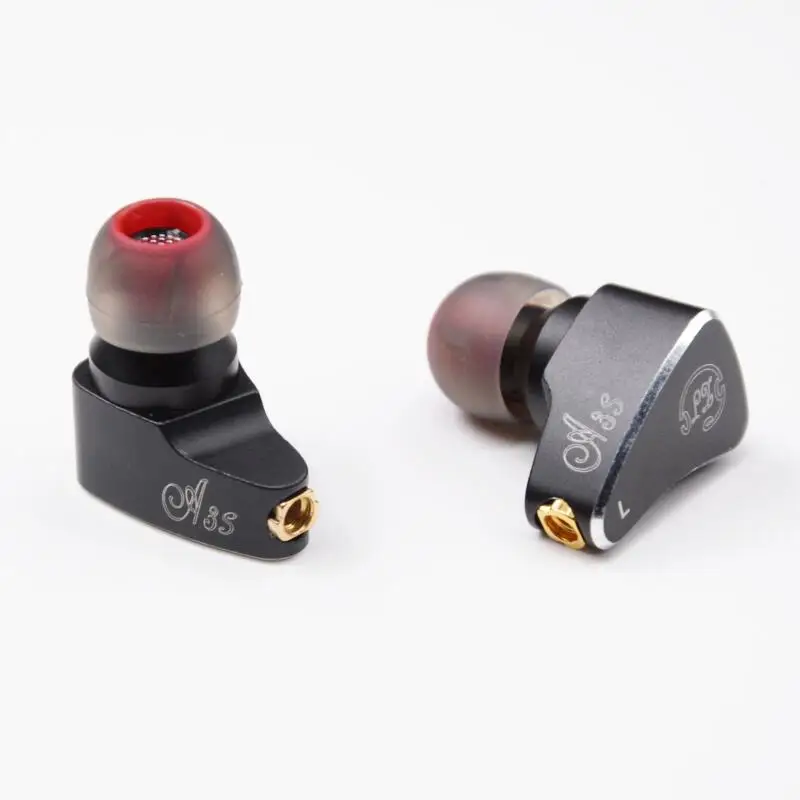 LZ A3S 2BA + 1DD Hybrid 3 единицы в ухо наушники Hi Fi металлические вкладыши гарнитура со