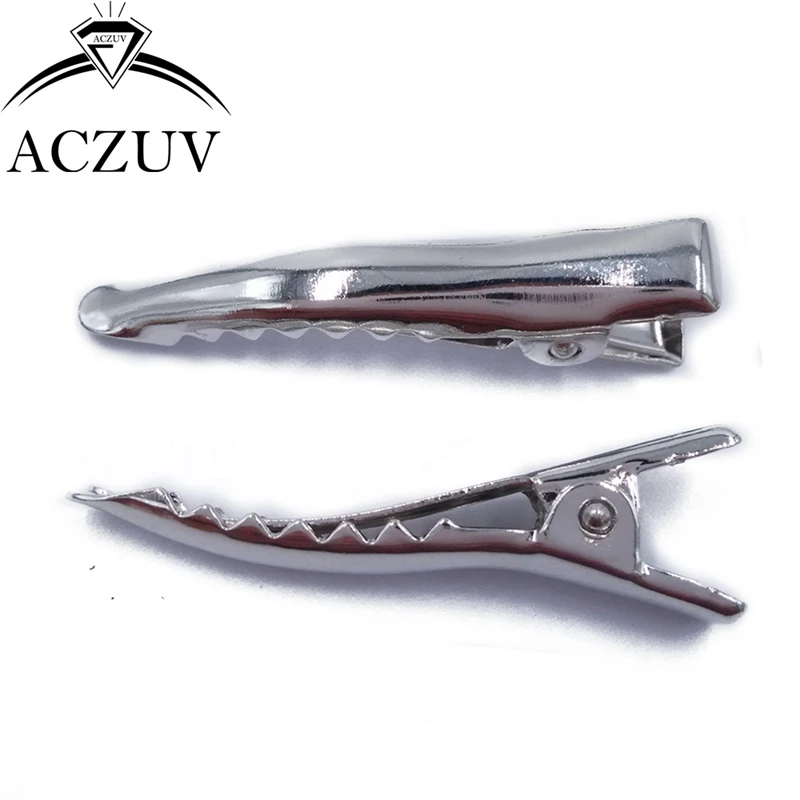 Серебряный/золотой/розовое золото/металл/бронза 35 мм металлические заколки для