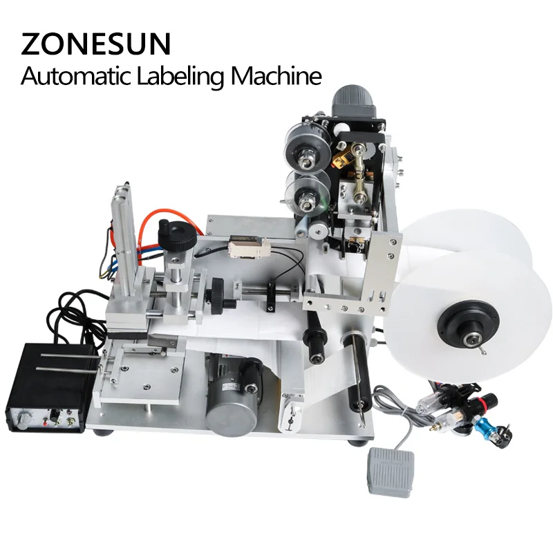 ZONESUN LT 60D плоская маркировочная машина полуавтоматическая для маркировки