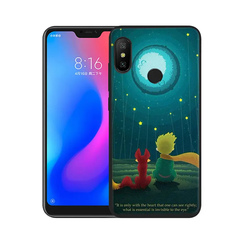 Чехол для телефона из ТПУ с изображением слона Маленького принца Xiaomi Poco X3 Nfc Mi 8 9 10