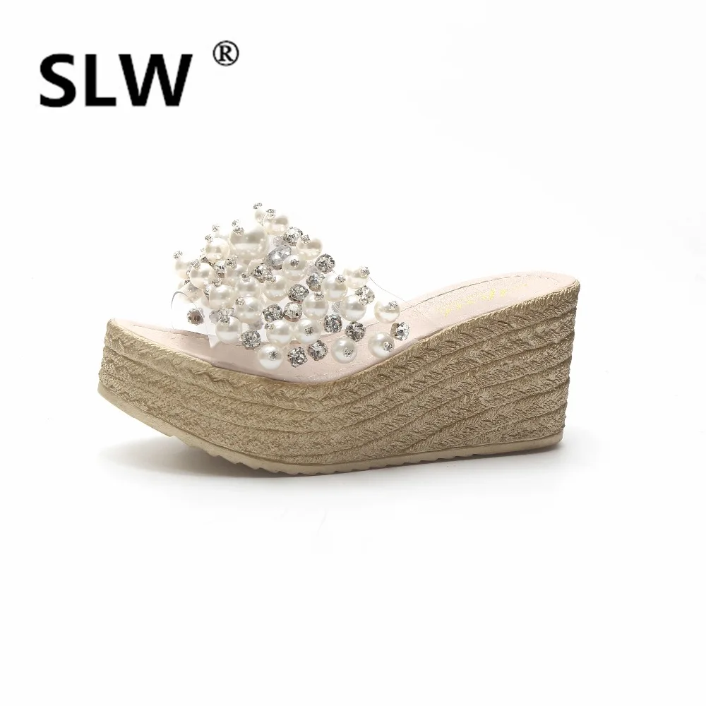 Квадратный каблук вельвет с пряжкой прямым валиковым швом На танкетке Туфли на