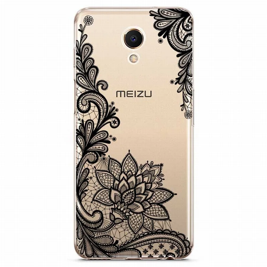 Мягкий силиконовый чехол из ТПУ 5 7 &quotMeizu M6S защитный с рисунком для телефона Mblu S6