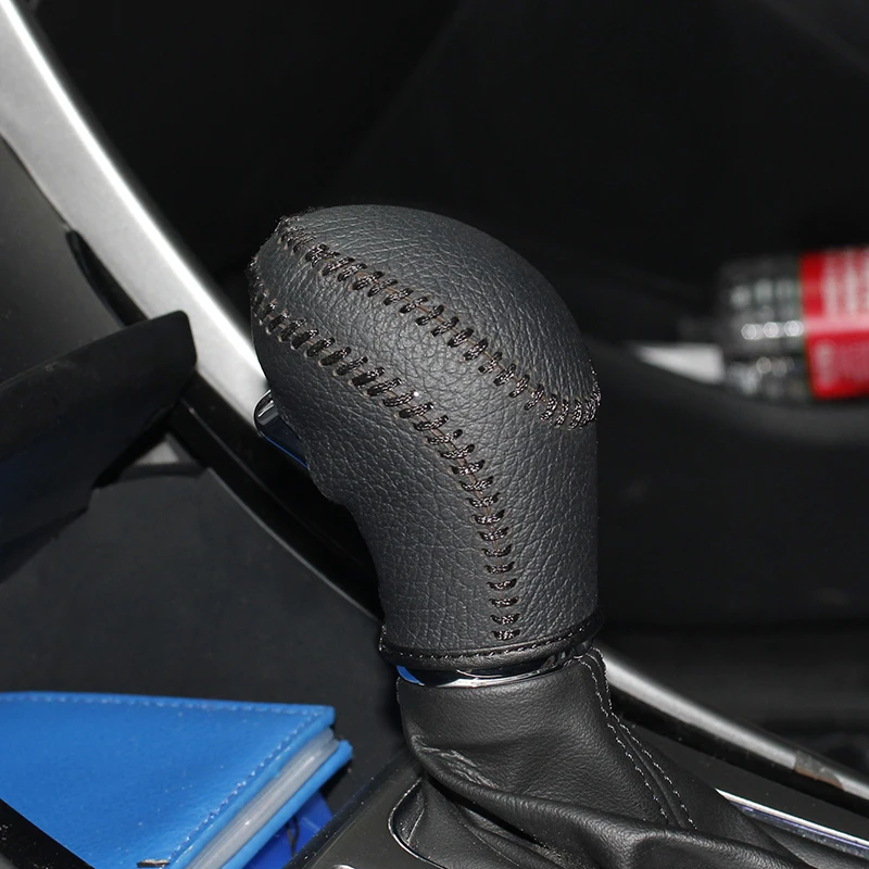 Чехол ручка переключения передач из натуральной кожи для Hyundai Elantra AT|gear knob cover|knob