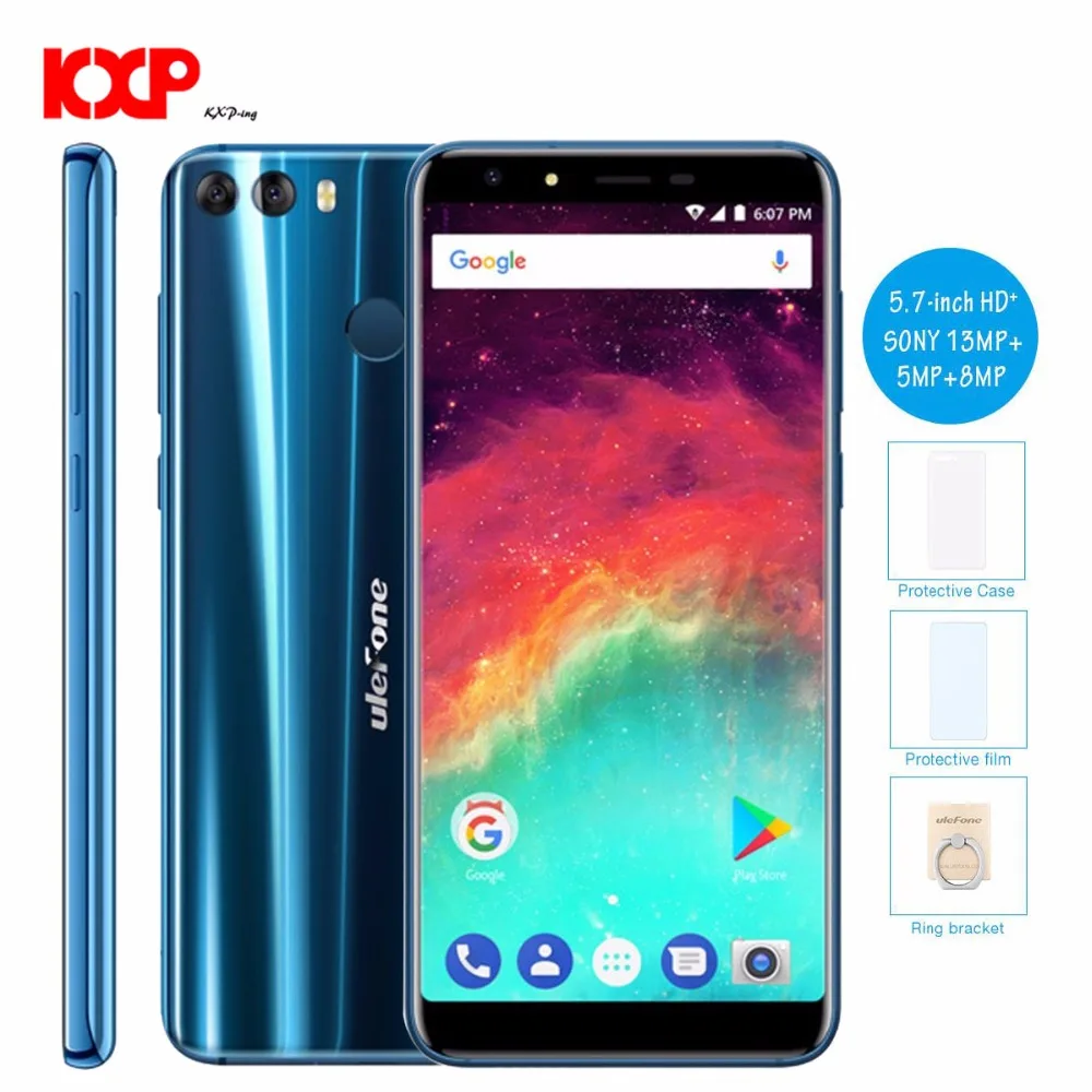 Ulefone Mix 2 фаблет 4G Android 7 0 5 дюймов mtk6737 четыре ядра 1 3 ГГц ГБ Оперативная память 16