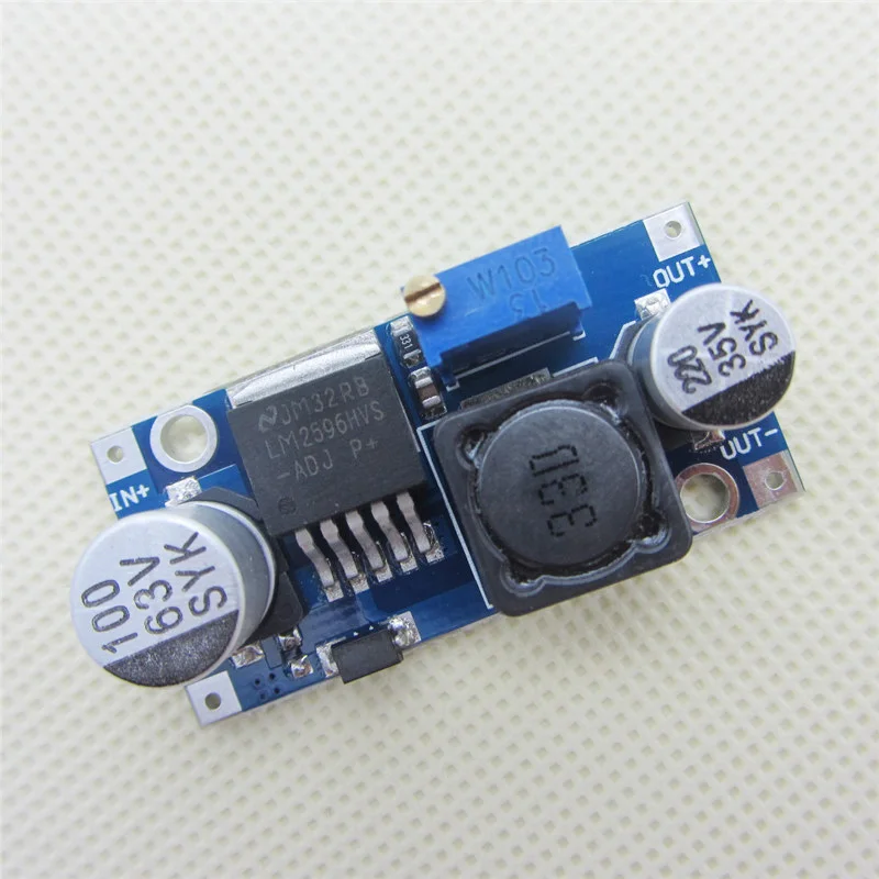 Регулируемый понижающий преобразователь LM2596HVS LM2596HV DC-DC модуль питания с 4 5-50 в до