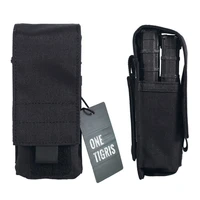 onetigris 1000d nylon tactical pistol magazine pouch fast molle m4 utility ammo pouch single rifle mag pouch holds 2 magazines