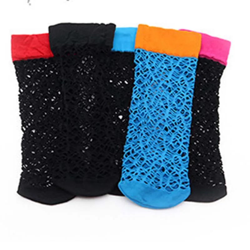 &quotEIOISAPRA&quot/женские разноцветные ажурные носки до щиколотки короткие с сеточкой и