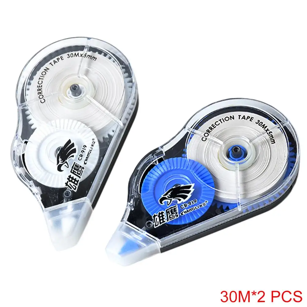 

2PCS/Lot Correct Belt Correction Tape Student and Officer Office School Supplies Stationery Correction Tape