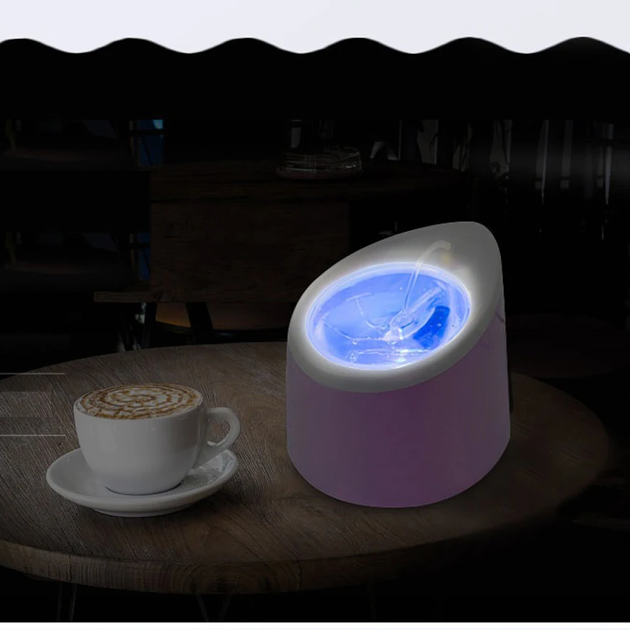 Светодиодный фонтан для домашних животных 2 л|Кормление собаки| |