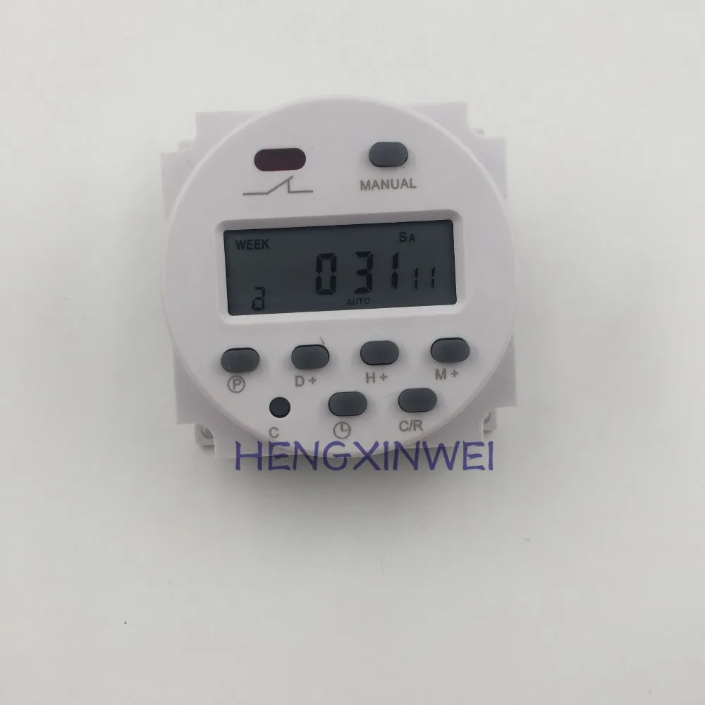 Программируемый таймер с ЖК дисплеем 12 В 16 А|relay switch|time relay switch12v time |
