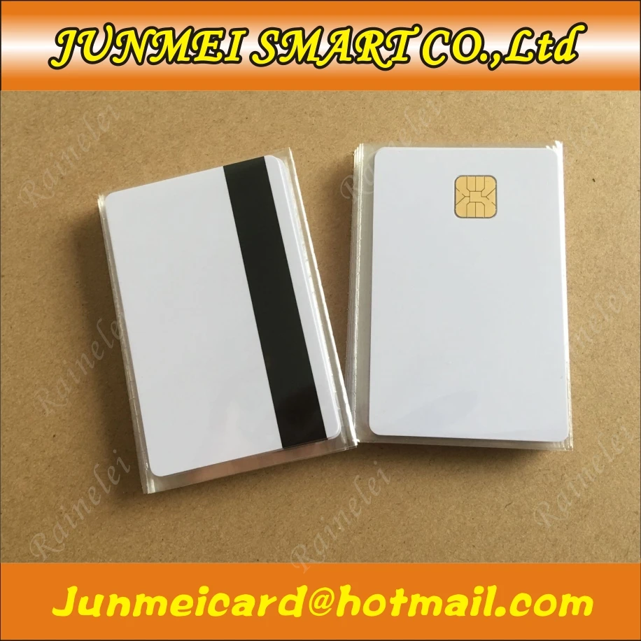 FM4442 Совместимость SLE5542 SLE4442 или sle4428 с HICO HI-CO магнитной полосой ISO7816 смарт-карты secure пустой IC card10PCS