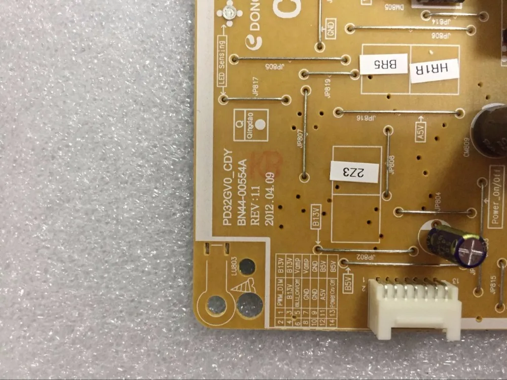 SZYLIJ Free shipping 1pcs/lot 100% original PD32GV0_CDY BN44-00554A REV:1.1 PD32GV0_CHS BN44-00554B/C power supply board instock |