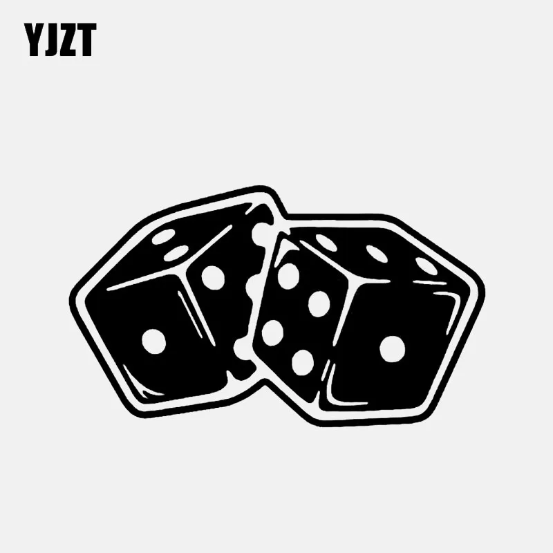 

YJZT 14,9*8,7 см виниловые кости для украшения автомобиля