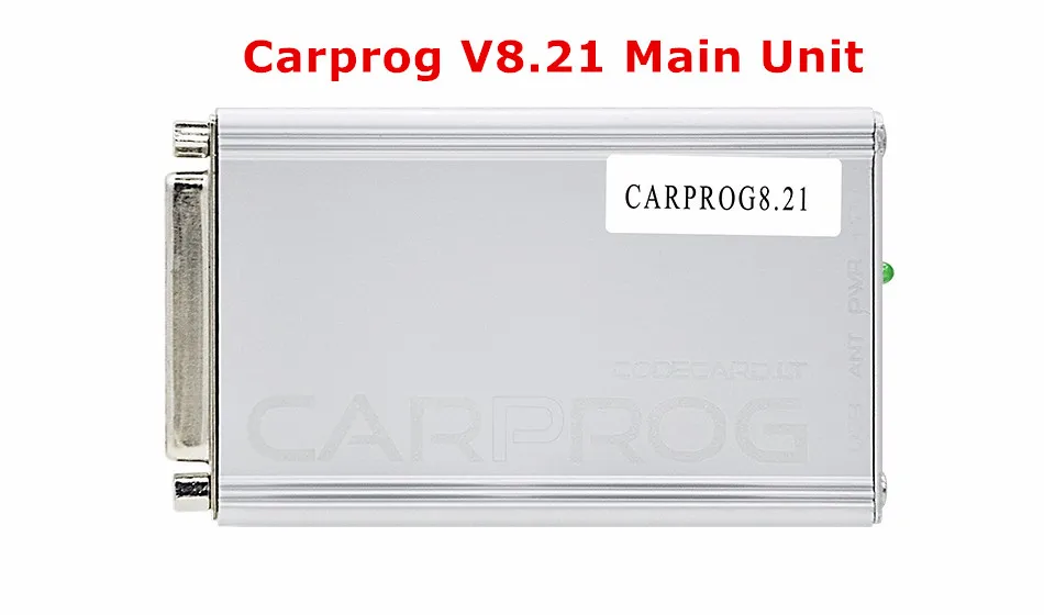 Онлайн-программатор Carprog V8.21/V10.05 с Keygen Car Prog 8,21 больше авторизация для подушки безопасности/радио/тире/Immo/инструмент для ремонта ЭКЮ - Цвет: V8.21 Main Unit