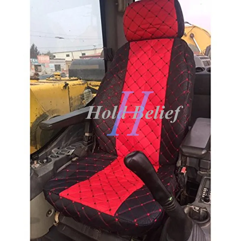 

Excavator Wheel Loader Bulldozer Tractor Seat Cover Seat Protector for Case