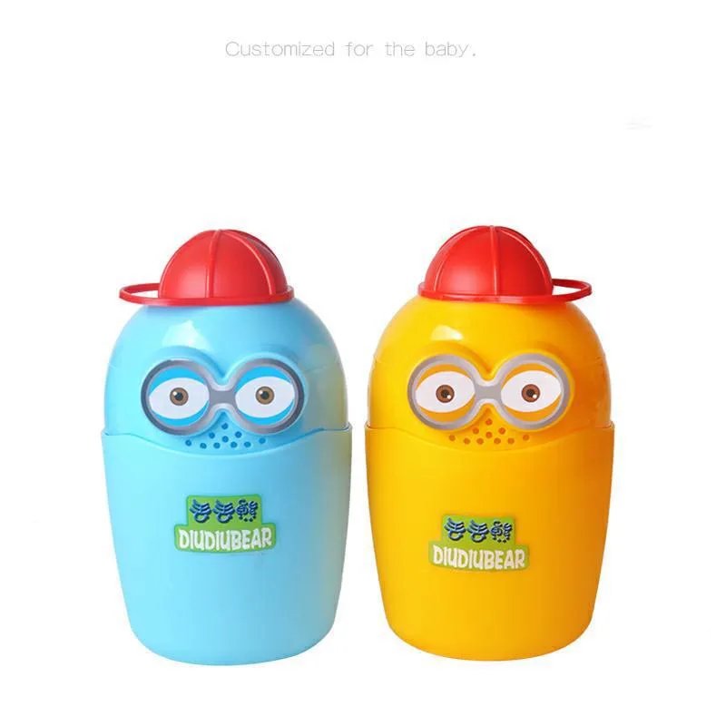 MMBABY 2019 новый ребенок мультфильм шапочки для ванной шампунь чашка Купание Bailer Baby