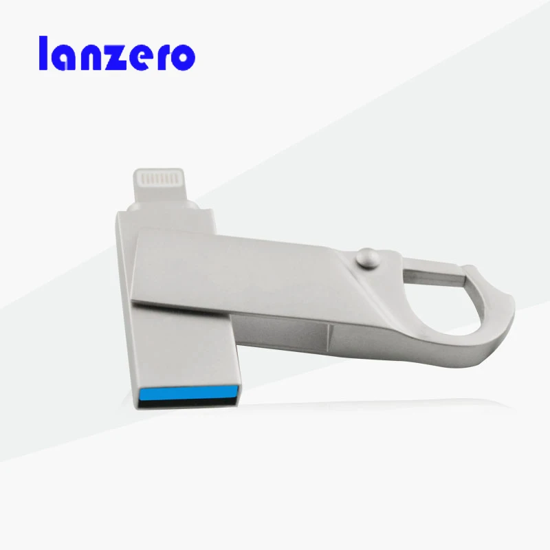 Я флэш накопитель 16 г 32 ГБ 64 Micro USB Lightning/флэш usb otg для iPhone 5/5S/5C/6/6 S Plus/IPad/iPhone 7