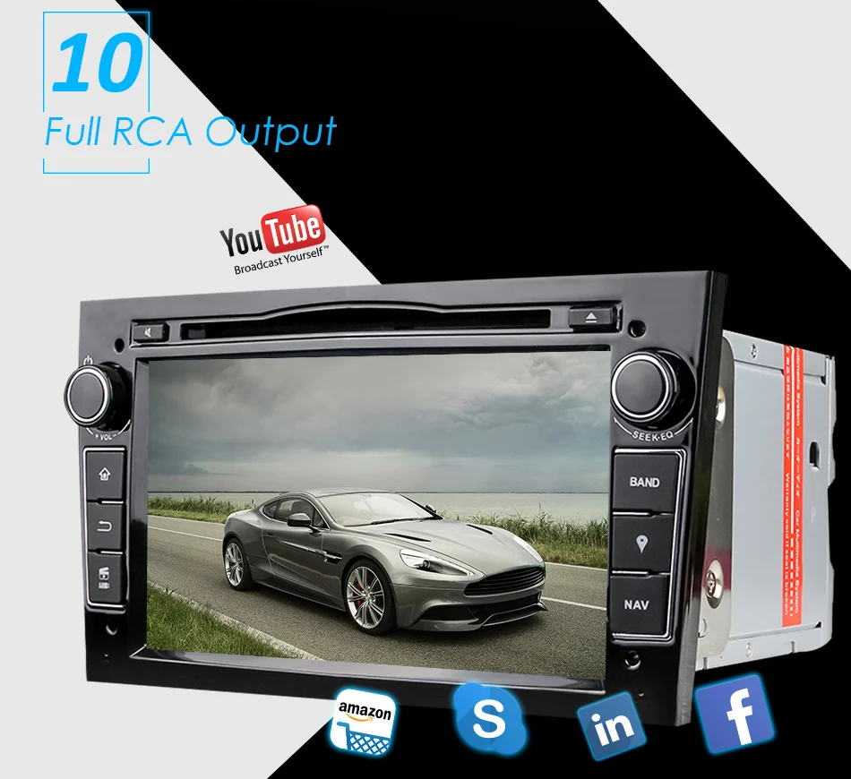 Eunavi 2 Din Android 9 автомобильный DVD мультимедиа для opel Vauxhall Astra H G J Vectra Antara Zafira Corsa Vivaro Meriva Veda gps радио