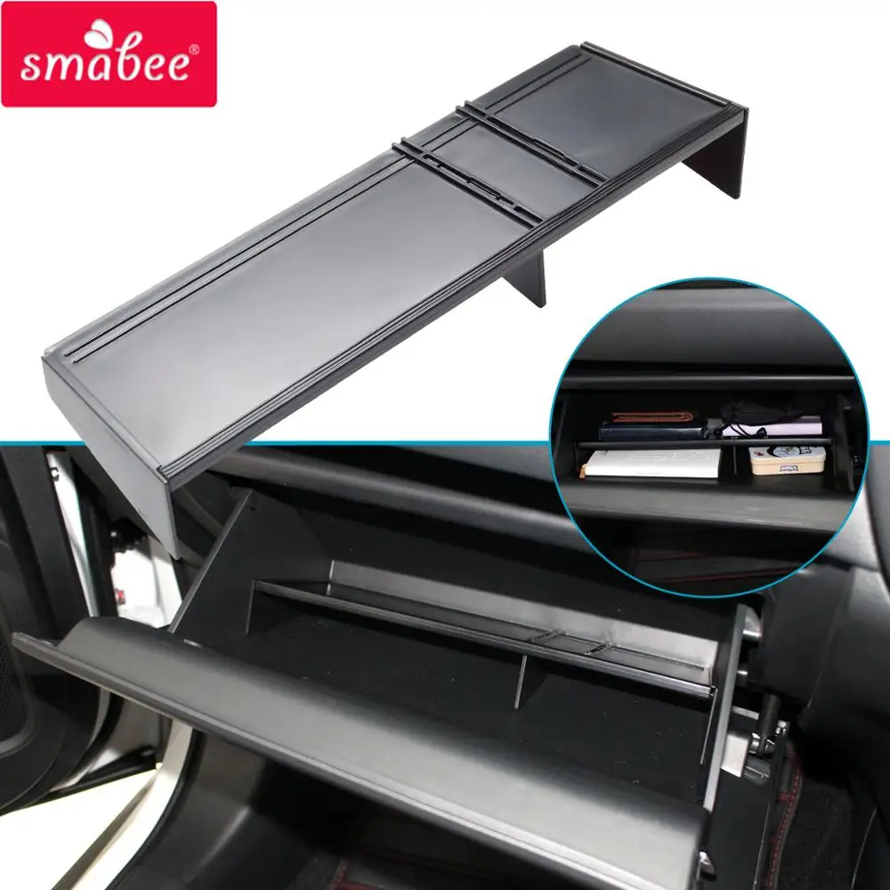 

Smabee Car Glove Interval Box for Mitsubishi Outlander 2013 ~ 2019 Accessories Console Tidying Central Co-pilot Storage Box