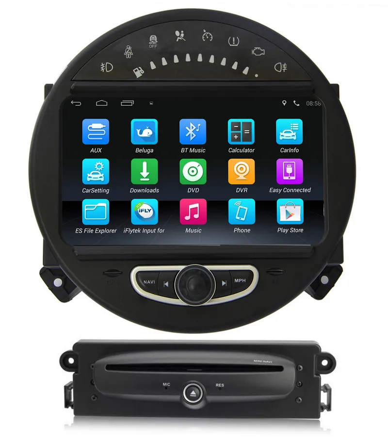 Автомобильный DVD плеер с Android 5 1 GPS навигация для BMW Mini Cooper 2006 2013 радио Bluetooth USB SD AUX