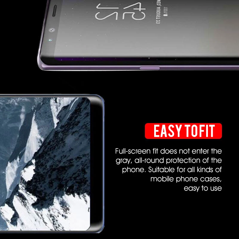 Пленка для Samsung Galaxy S20 Ultra S10 S10e S7 edge S9 S8 plus Note 20 10 8 9 2 шт.|Защитные стёкла и плёнки