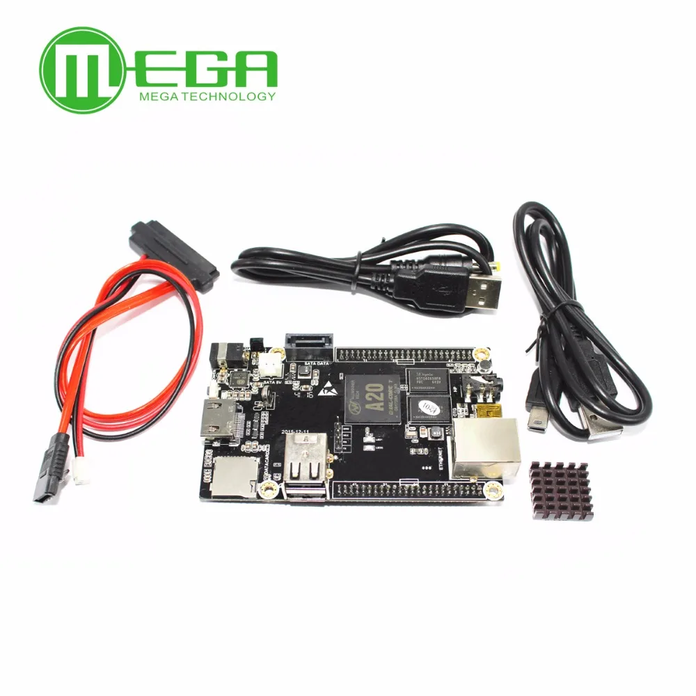 1 шт., двухъядерная макетная плата Cubieboard A20, Cubieboard2 двухъядерный процессор с 4 ГБ Nand-Flash