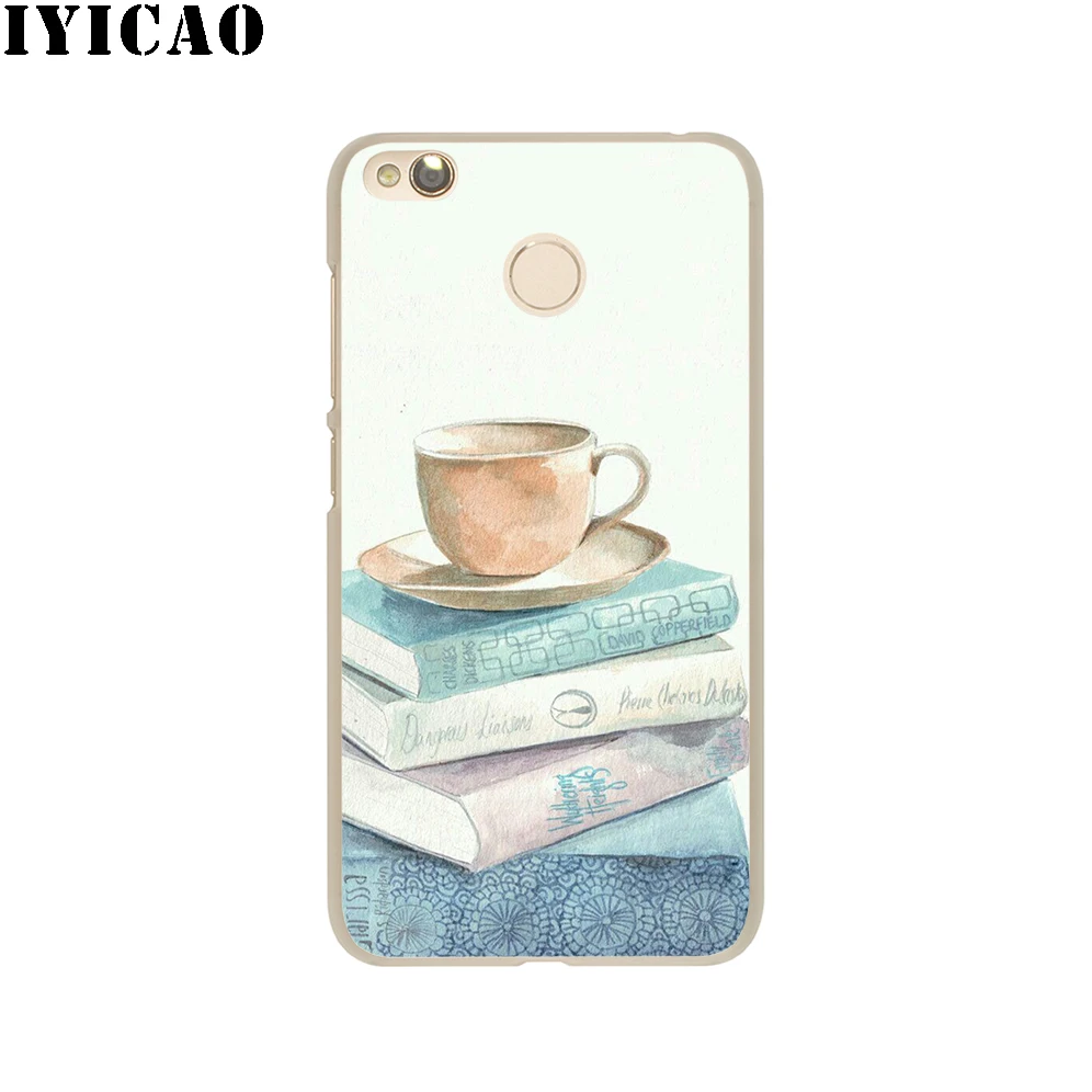 IYICAO первая кофейная книга жесткая для Xiaomi Mi 5 5S 6 9 8 A2 Lite 5X Mix 2S F1 SE MAX 3 9T A3 Pro CC9E Redmi Note |