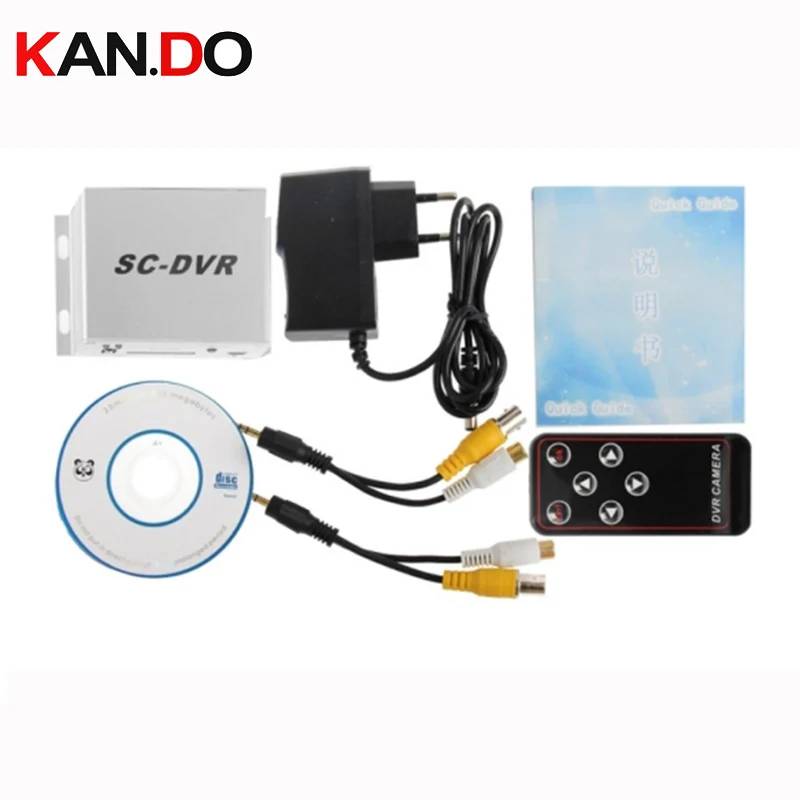 32 Гб опция мини CCTV рекордер SC DVR 1CH функция воспроизведения Обнаружение движения