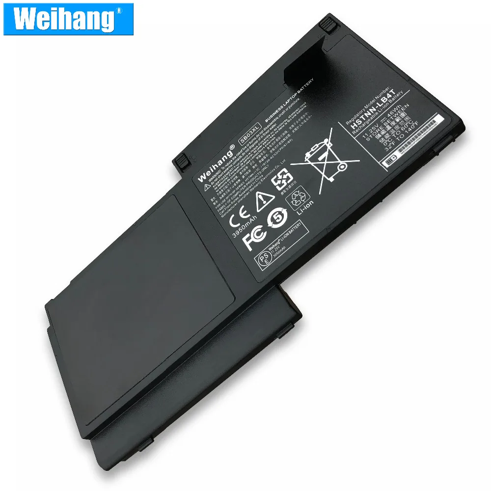 Корейская батарея Weihang SB03XL для HP EliteBook 720 G1 G2 725 820 E7U25AA E7U25ET HSTNN LB4T 716726 1C1