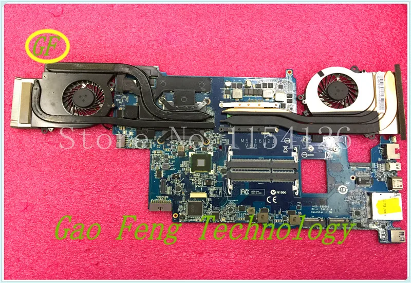 Материнская плата для ноутбука MSI GS60 MS-16H21 SR15E DDR3 VER: 1 не встроенная 100%