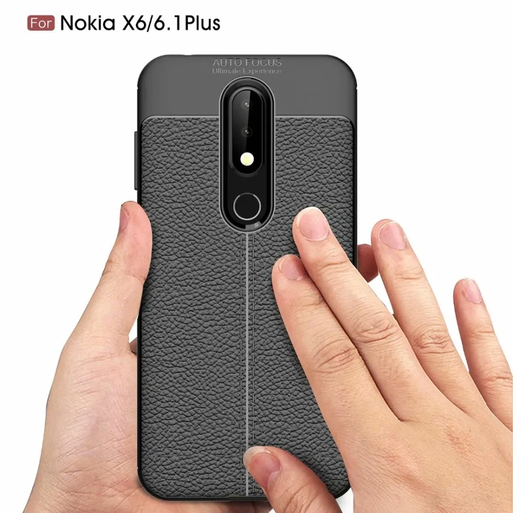 Для Nokia 8 Sirocco 1 2 3 5 6 7 9 Pureview чехол Роскошный мягкий TPU кожаный для Plus X5 X6 X7 |