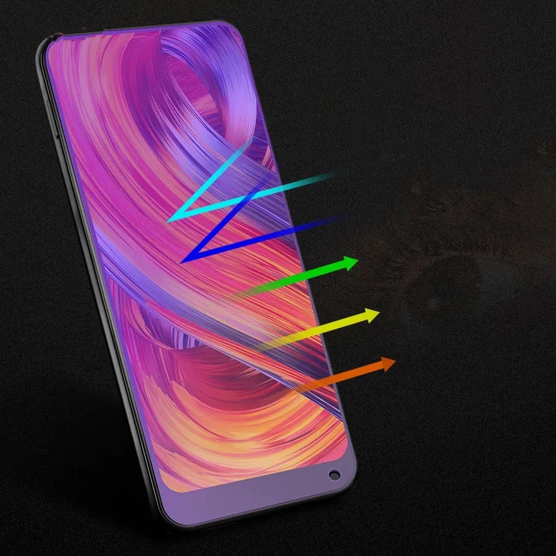 OriWood для Xiaomi mi x 3 2 s x3 x2s x2 матовая пленка синий отпечатков пальцев закаленное