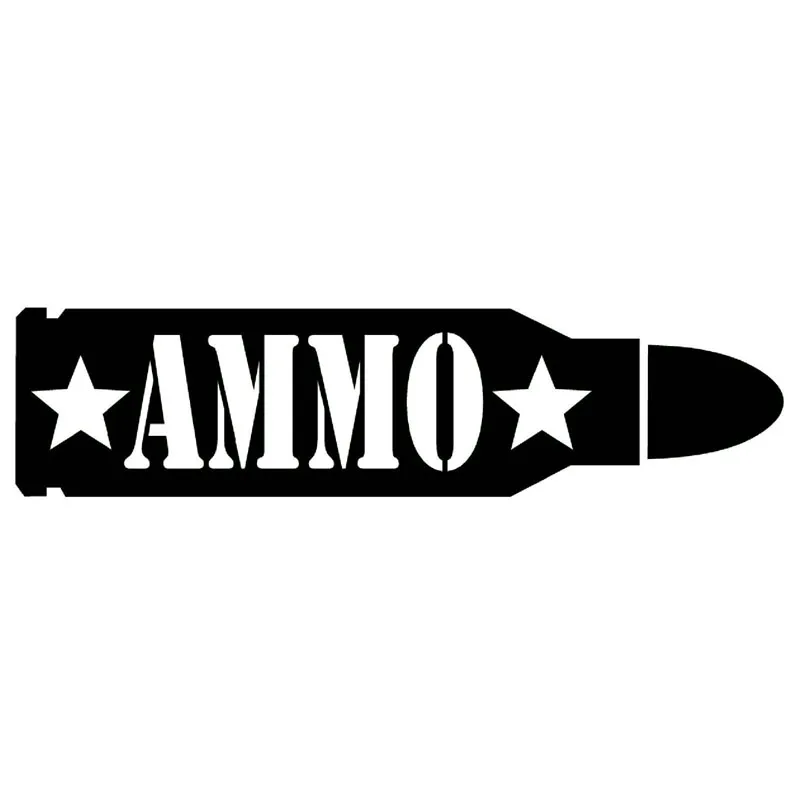 

13X3.2CM AMMO BULLET Vinyl Decal Car Sticker Personality Motorcycle Car-styling S8-0198