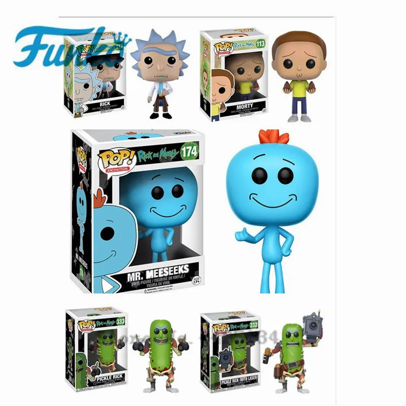 FUNKO POP Mission Рик и Морти г н Биндер. Коллекционная фигурка из ПВХ модель звездного