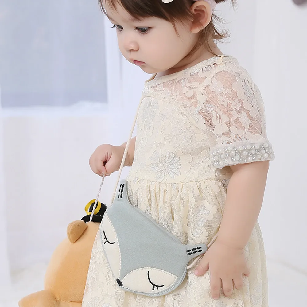 Aelicy Baby Fox модная милая сумка для хранения на одно плечо мессенджер с рисунком из