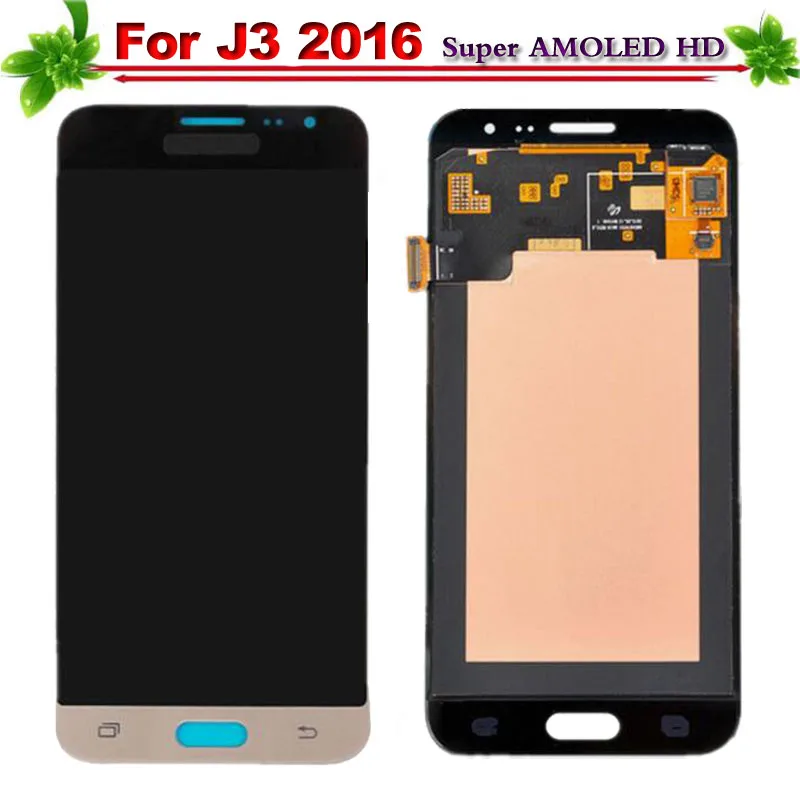 100% Super AMOLED ЖК дисплей Замена для Samsung Galaxy J3 2016 J320 Дисплей Сенсорный экран планшета