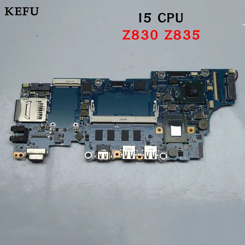 Kefu для Toshiba Z830 материнская плата Z835 Z835-P330 материнская плата портативного компьютера с I5 Процессор и 2 Гб полностью протестировано работы