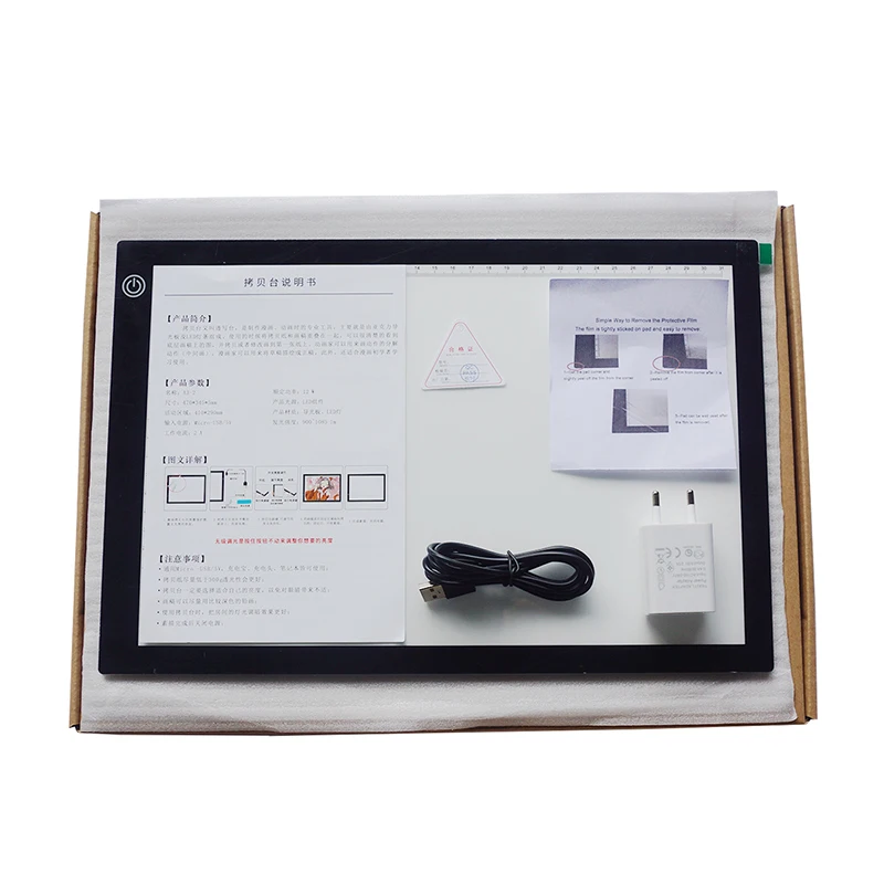 

1 SET 14.2*9.5 inch A4 size Mini Tracing art-craft Light Box LED Art craft Tracing Light Pad for sketching animation