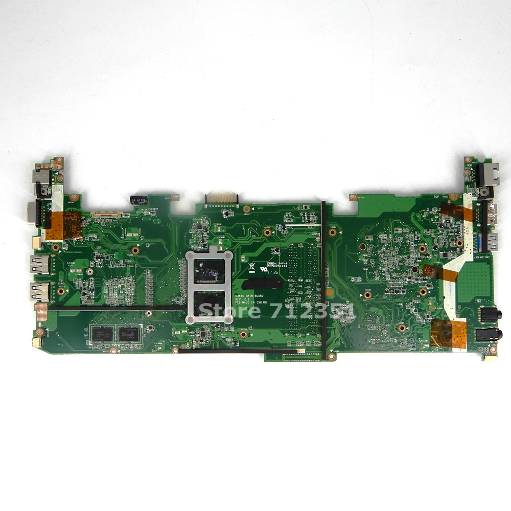 U36SG материнская плата I7-2640 процессор GT610M 1 ГБ для ASUS U36SD U36 U36S Материнская ноутбука