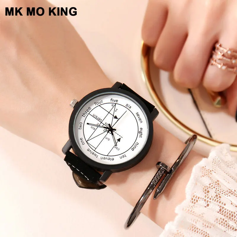 Роскошные Брендовые женские и мужские часы простые кожаные дамские парные