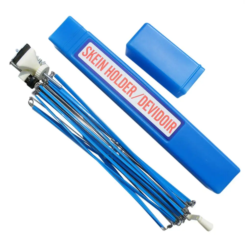 Hand Operated Cable Needle Winding Machine For Sewing Accessories Household Swift Yarn Fiber String Ball Wool Winder Holder