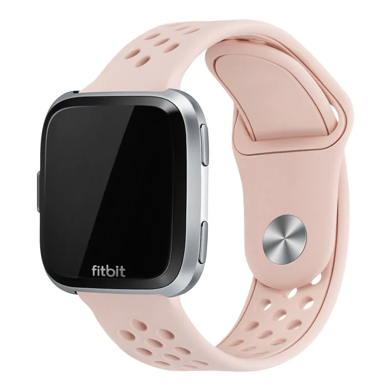 7 Спортивный ремешок для Fitbit versa, ремешок из мягкого силикона, сменный ремешок для Fitbit, ремешок для часов 61001 - Цвет ремешка: 7
