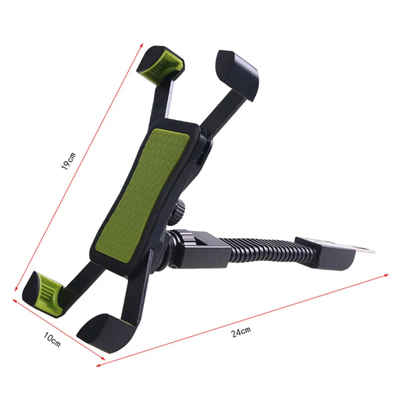 Motorcycle Phone Holder 360 Degree Rotation Motorbike Mount Handlebar for iPhone Samsung Galaxy Smartphones | Мобильные телефоны и